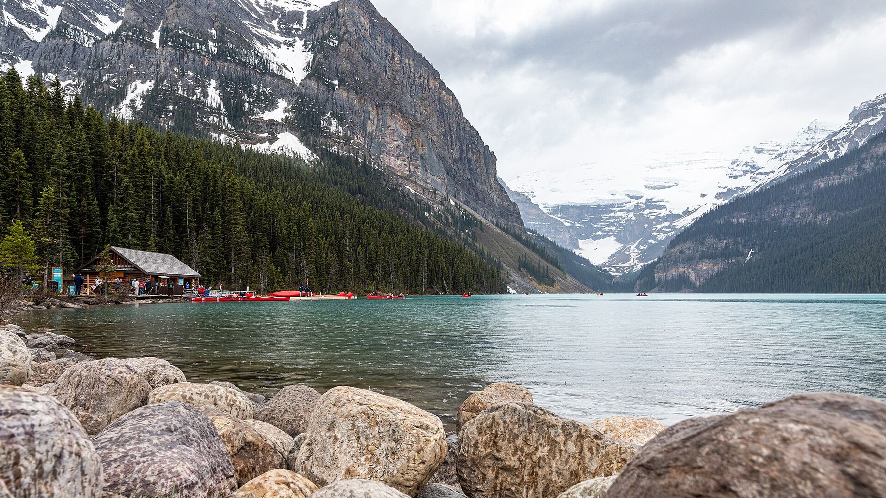 Lake Louise, Alberta wedding film location